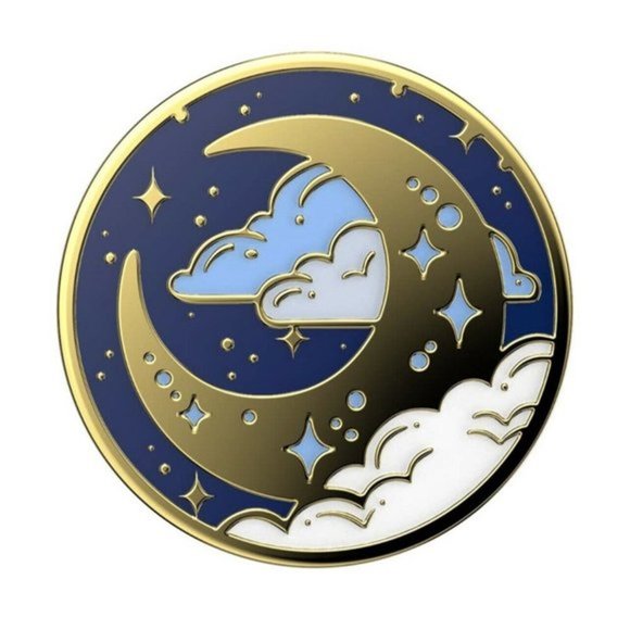Popsocket - Phone Grip & Stand With Swappable Top - Enamel Fly Me To The Moon - Picture 4 of 6